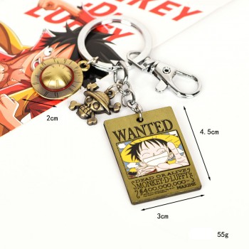 One Piece anime key chain