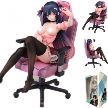 Otaku Circle's Princess Girl Anime Sexy Figure + chair