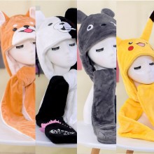 Dangan Ronpa keep warm long plush scarf hat