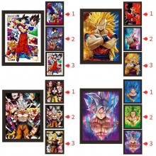 Dragon Ball 3D Decorative Painting Frame Mural