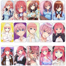 The Quintessential Quintuplets anime card crystal ...