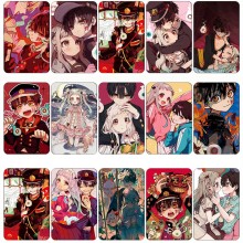 Toilet-bound Hanako-kun anime card crystal stickers set(10pcs a set)