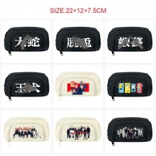 Jujutsu Kaisen anime pen bag pencil case