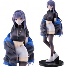 Masked Girl Yuna anime figure