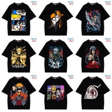 Naruto anime 230g direct injection short sleeve cotton t-shirt