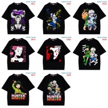 Hunter x Hunter anime 230g direct injection short sleeve cotton t-shirt