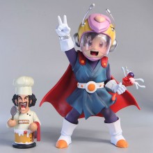 Dragon Ball Pan an d Mister Satan anime figures set