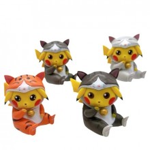 Pokemon Pikachu cat anime figures set(4pcs a set)(...