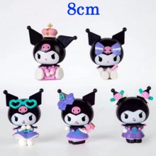 Kuromi figures set(5pcs a set)(OPP bag)