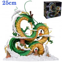 Dragon Ball Shenron and small Son Goku anime figur...