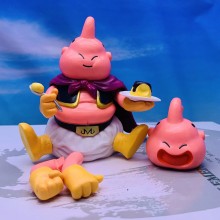 Dragon Ball fat Majin Buu eating cake anime figure