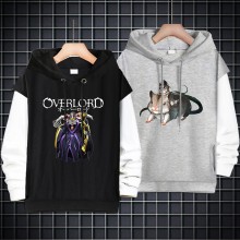 Overlord anime fake two pieces thin cotton hoodies