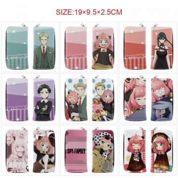 SPY x FAMILY anime long zipper wallet purse