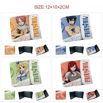 Fairy Tail anime snap wallet buckle purse