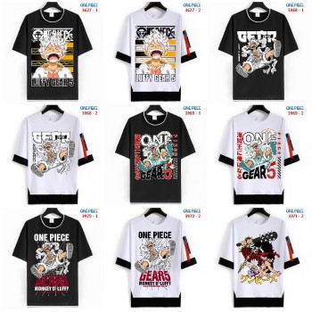 One Piece anime cotton t-shirt t shirts