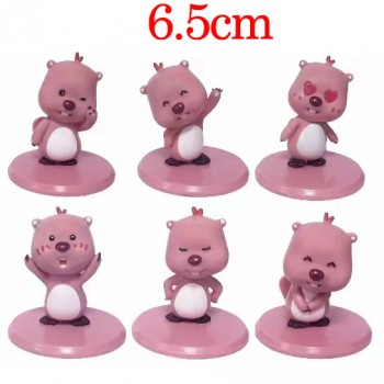 ANMANG LOOPY anime figures set(6pcs a set)(OPP bag)