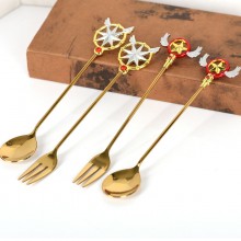 Card Captor Sakura anime knife and fork