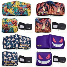 Pokemon anime zipper wallet purse