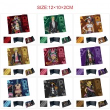 One Piece anime snap wallet buckle purse
