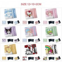 Melody kitty Cinnamoroll Kuromi anime snap wallet ...