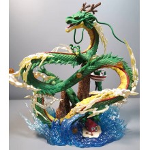 Dragon Ball Shenron and small Son Goku anime figure