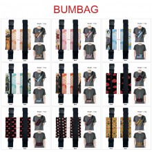 Naruto anime canvas chest waist pack bags