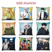 Jujutsu Kaisen anime two-sided pillow pillowcase 45*45cm