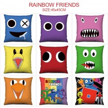 Rainbow friends game two-sided pillow 45*45cm