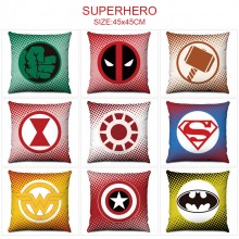 Super Hero Iron Siper Super Man Batman two-sided p...