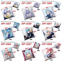 Tensei shitari slime anime two-sided pillow 45*45c...