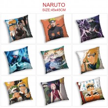 Naruto anime two-sided pillow 45*45cm