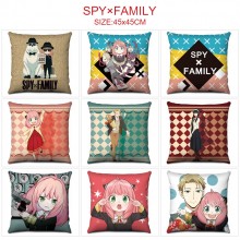 SPY x FAMILY anime two-sided pillow 45*45cm