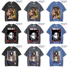 Attack on Titan anime mercerized Ice cotton t-shir...