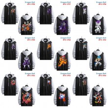 Dragon Ball anime zipper cotton long sleeve hoodies cloth