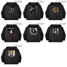 Attack on Titan anime cotton long sleeve hoodies c...