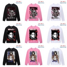 Attack on Titan anime long sleeve round neck thin ...