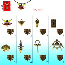 Yu Gi Oh Duel Monsters anime necklace+ring set