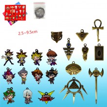 Yu Gi Oh Duel Monsters anime key chain+ring set(20pcs set)