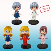 EVA anime figures set(5pcs a set)(OPP bag)