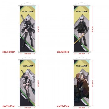 NieR:Automata Ver1.1a anime wall scroll wallscrolls 25*75CM