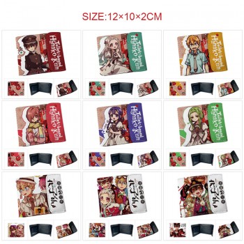 Toilet-bound Hanako-kun anime snap wallet buckle purse