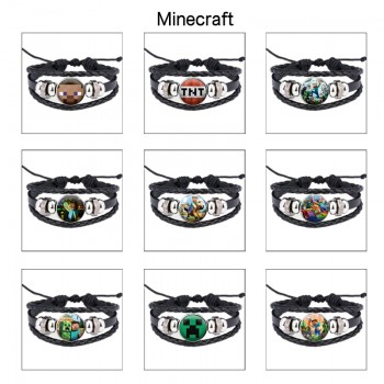 Minecraft game bracelet hand chain