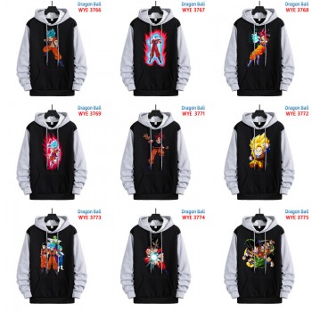 Dragon Ball anime cotton long sleeve hoodies cloth