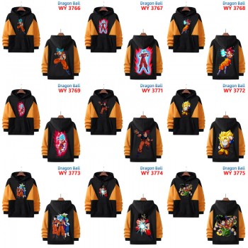 Dragon Ball anime cotton long sleeve hoodies cloth