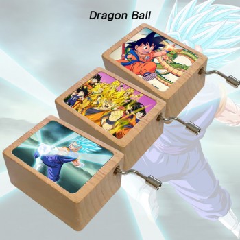 Dragon Ball anime wooden music box