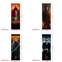 John Wick Chapter 4 wall scroll wallscrolls 25*75CM