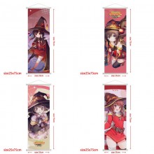 konosuba an explosion on this wonderful world anime wall scroll wallscrolls 25*75CM