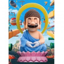 Super Mario Buddha anime figure