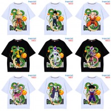 Dragon Ball 230g DTG direct injection short sleeve cotton t-shirts