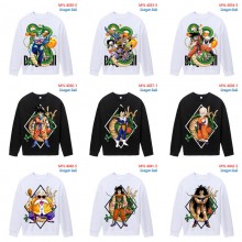 Dragon Ball anime long sleeve round neck thin cott...